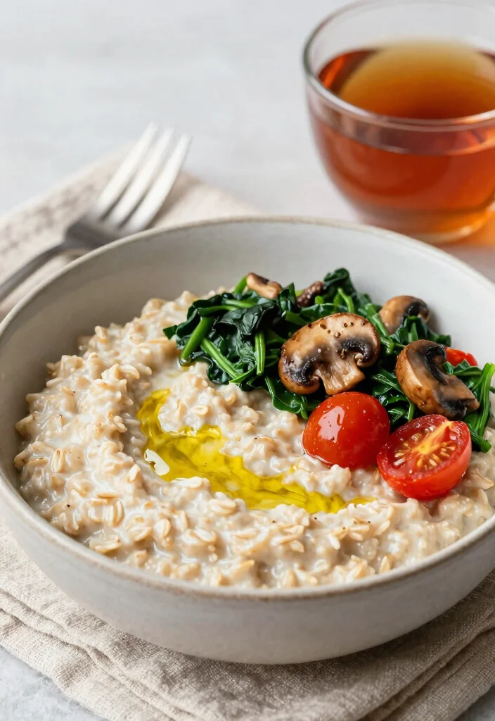 20-Day Vegetarian Meal Challenge for Beginners - Day 18: Savory Oatmeal with Vegetables 1