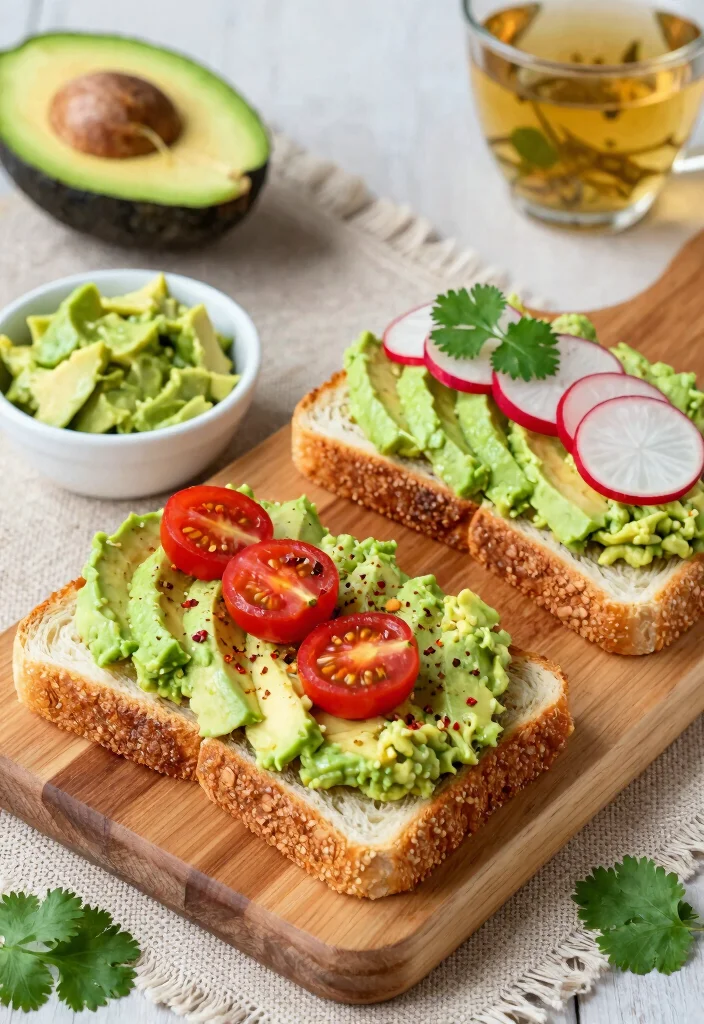 20-Day Vegetarian Meal Challenge for Beginners - Day 3: Creamy Avocado Toast 1