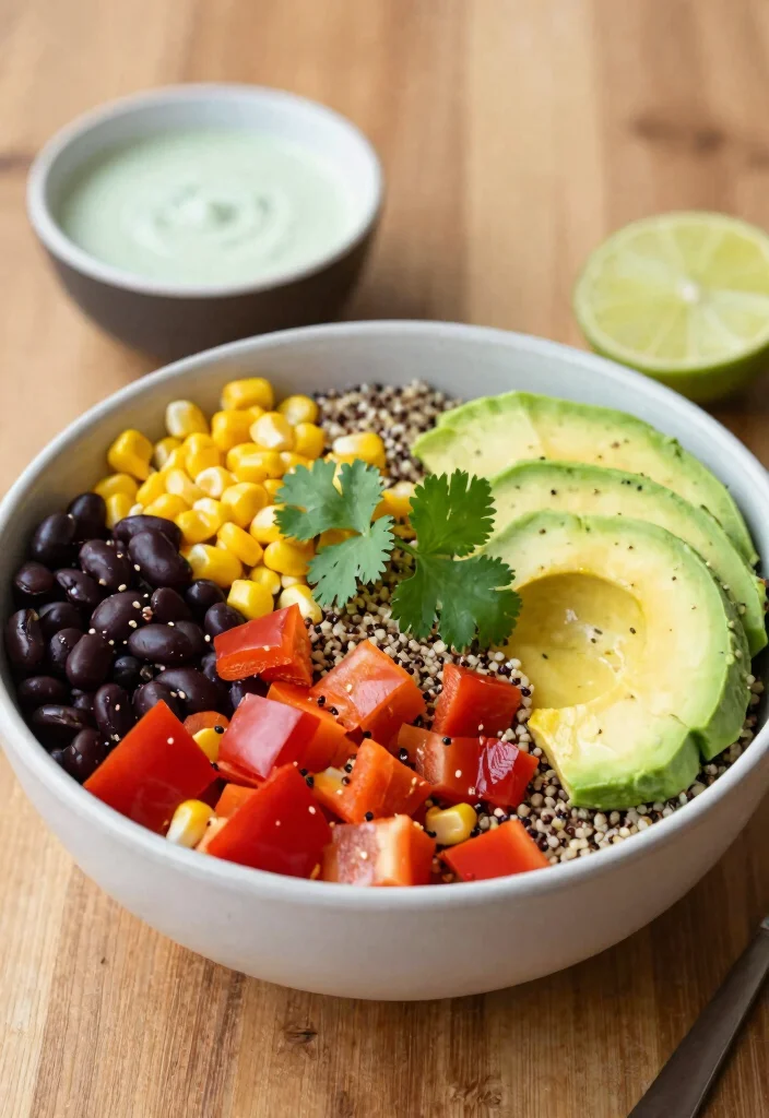 20-Day Vegetarian Meal Challenge for Beginners - Day 5: Colorful Quinoa Bowl 1