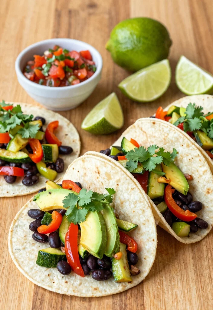 20-Day Vegetarian Meal Challenge for Beginners - Day 6: Easy Veggie Tacos 1