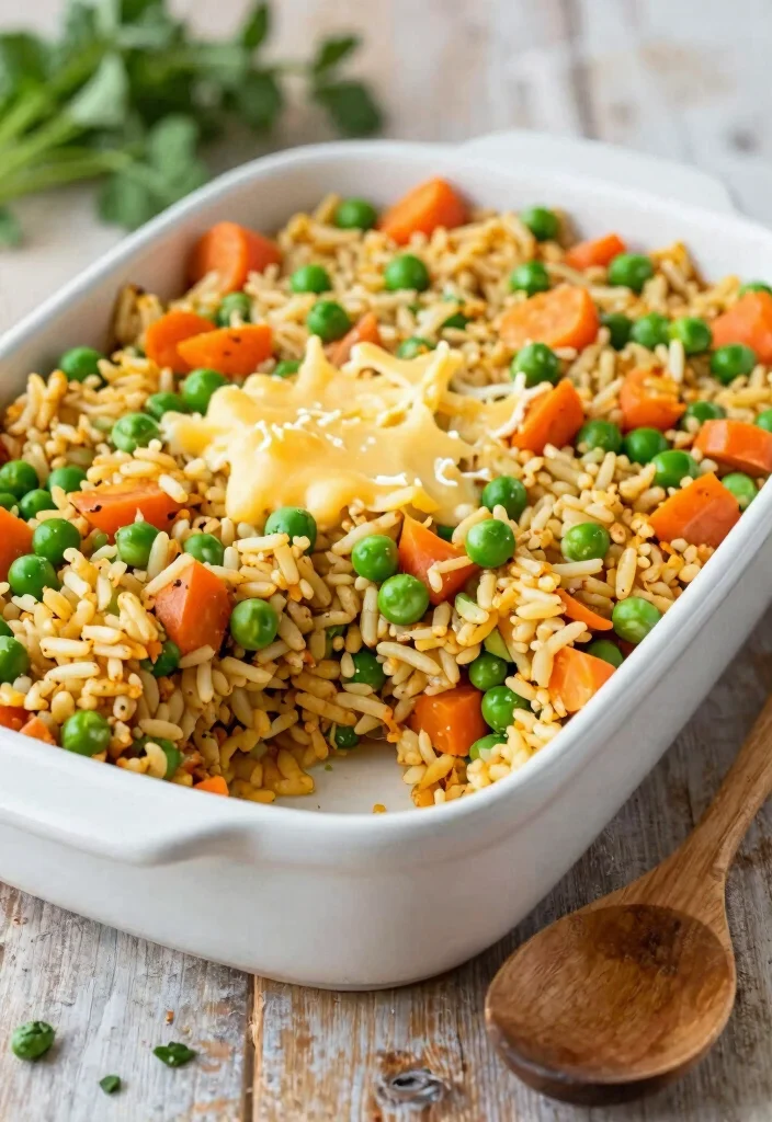 20 Easy One-Pot Vegetarian Meals for Any Night - 13. Hearty Vegetable and Rice Casserole 1