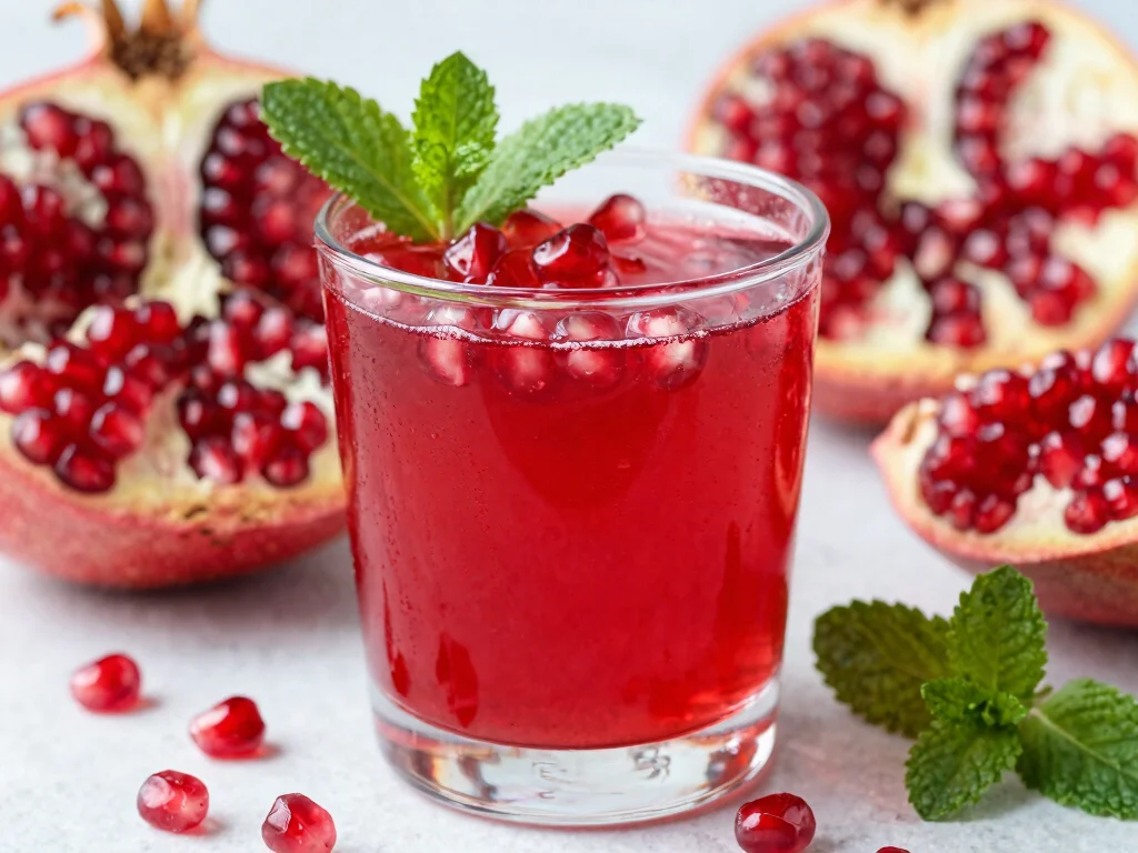 20 Hair Growth Juice Recipes for Stronger Hair - 11. Pomegranate Hair Tonic 1