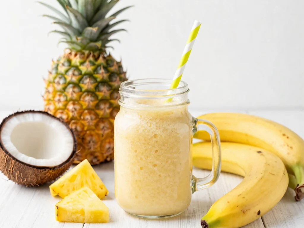 20 Hair Growth Juice Recipes for Stronger Hair - 2. Tropical Hair Booster 1