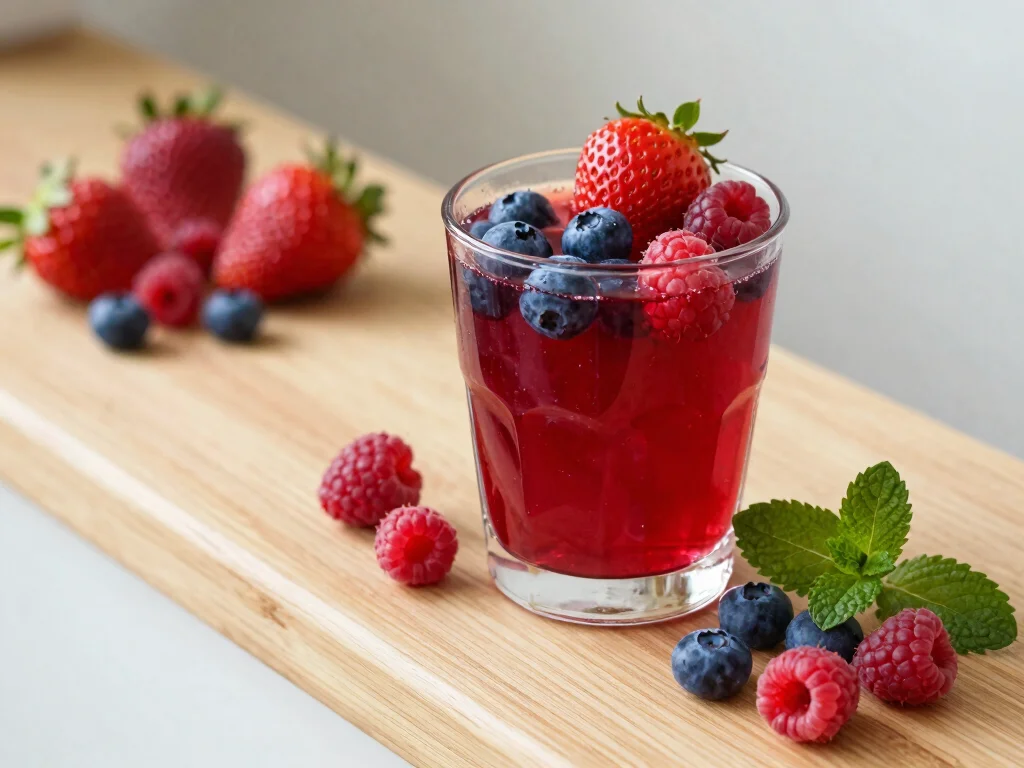 20 Hair Growth Juice Recipes for Stronger Hair - 3. Berry Bliss Juice 1