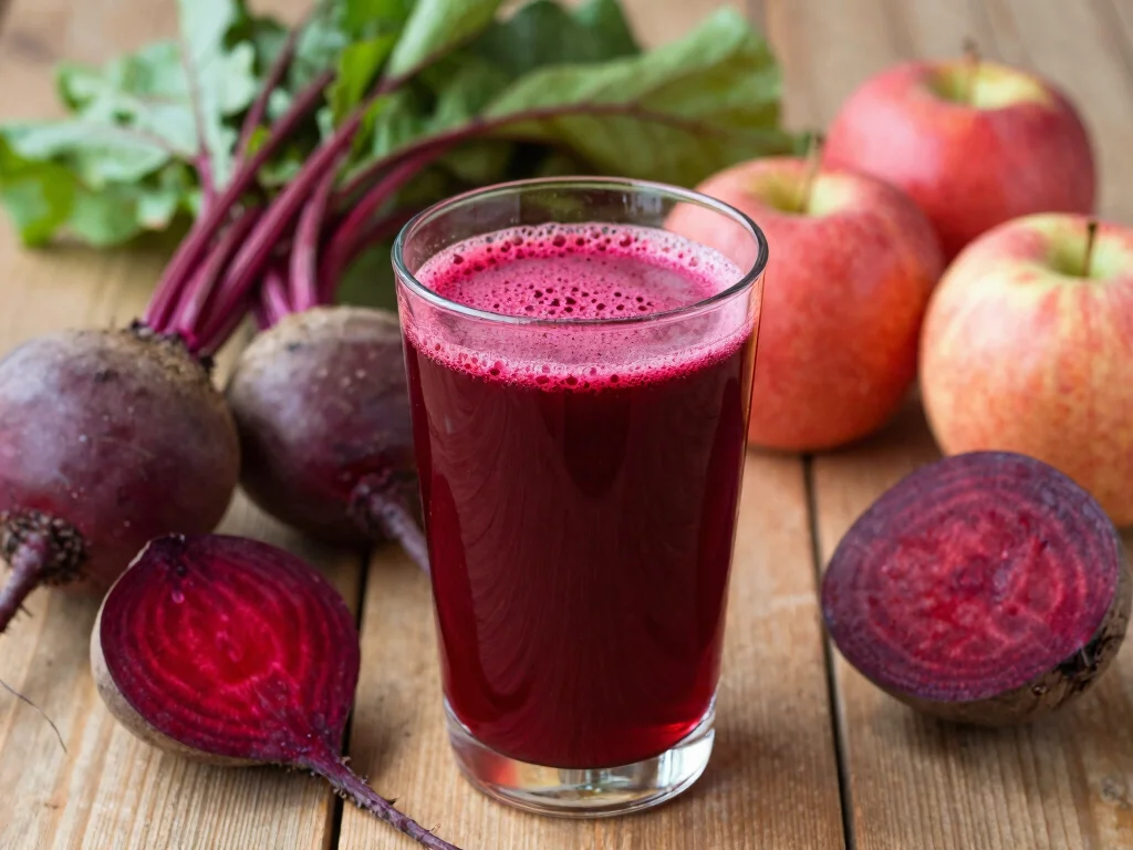 20 Hair Growth Juice Recipes for Stronger Hair - 5. Beetroot Beauty Juice 1