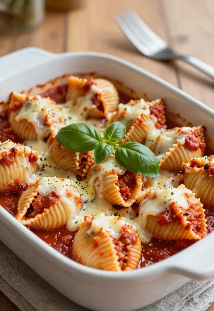 20 Healthy Vegetarian Pasta Recipes for Guilt-Free Comfort - 3. Spinach and Ricotta Stuffed Shells 1