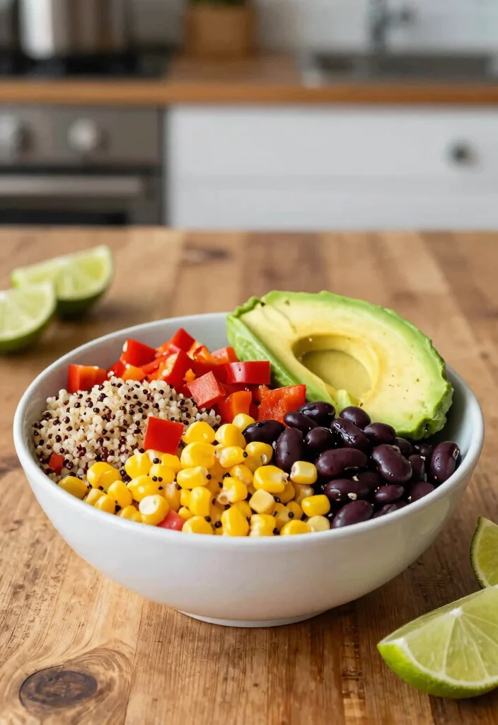 20 High-Protein Vegetarian Meal Prep Recipes for the Week - 1. Quinoa & Black Bean Bowls 1