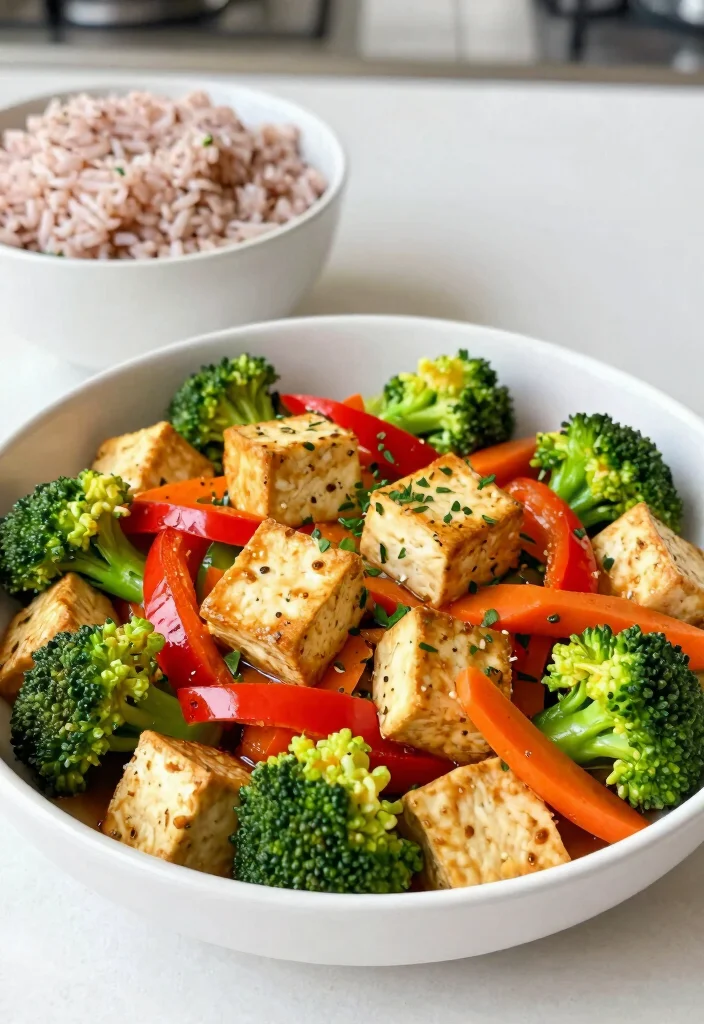 20 High-Protein Vegetarian Meal Prep Recipes for the Week - 4. Tofu Stir-Fry 1