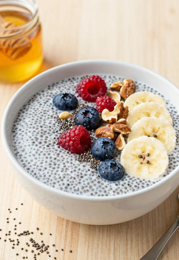 20 High-Protein Vegetarian Meals for Muscle & Health - 11. Chia Seed Pudding 1