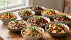 20 High-Protein Vegetarian Meals for Muscle & Health