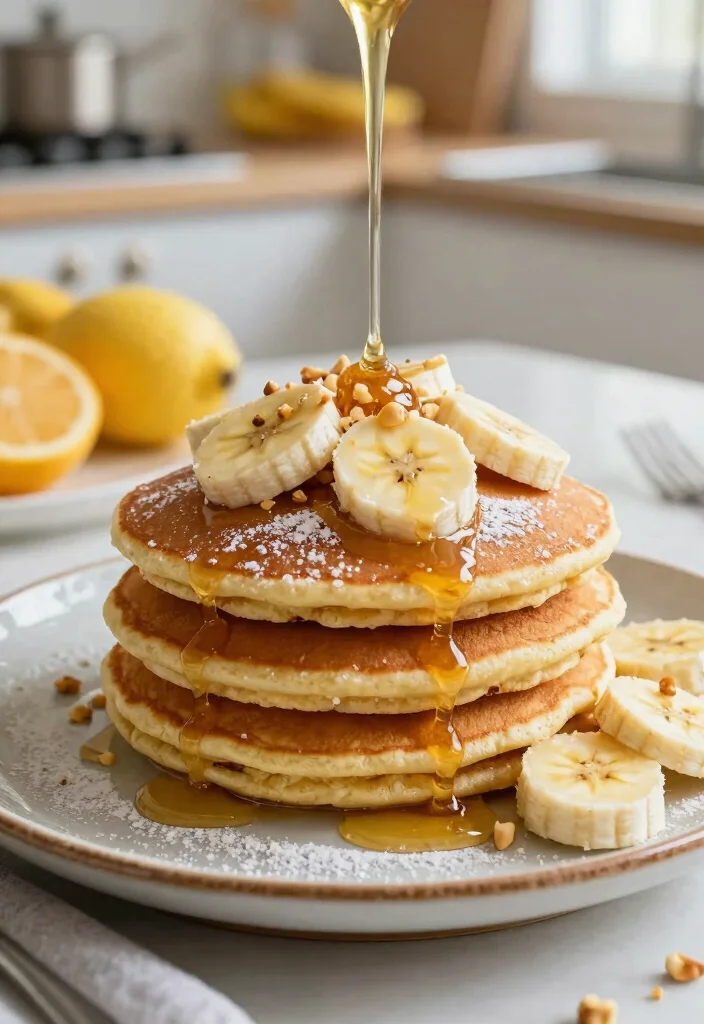 20 Indian Vegetarian Breakfast Recipes to Start Your Day Right - 13. Eggless Banana Pancakes 1