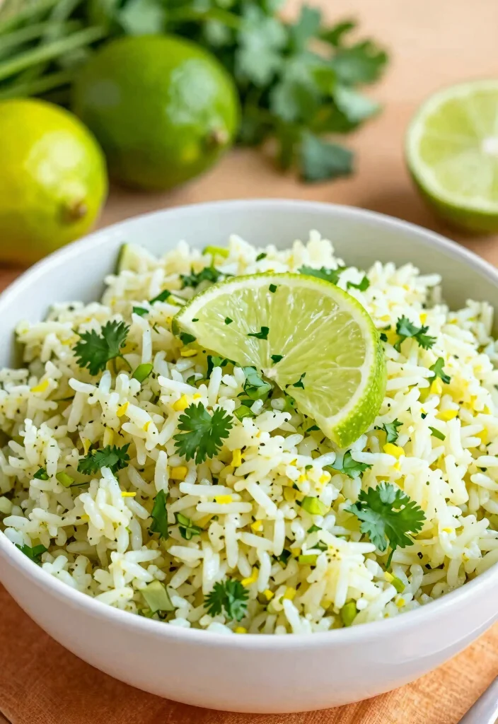 20 Instant Pot Vegetarian Recipes for Fast and Healthy Dinners - 13. Cilantro Lime Rice 1
