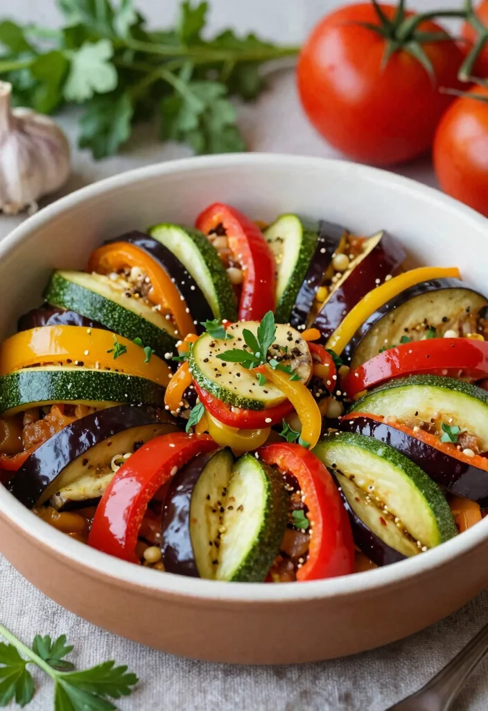 20 Instant Pot Vegetarian Recipes for Fast and Healthy Dinners - 14. Ratatouille 1