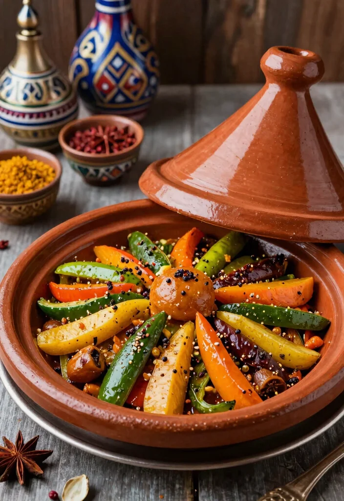 20 Instant Pot Vegetarian Recipes for Fast and Healthy Dinners - 16. Moroccan Vegetable Tagine 1
