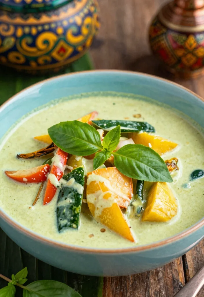 20 Instant Pot Vegetarian Recipes for Fast and Healthy Dinners - 20. Thai Green Curry 1