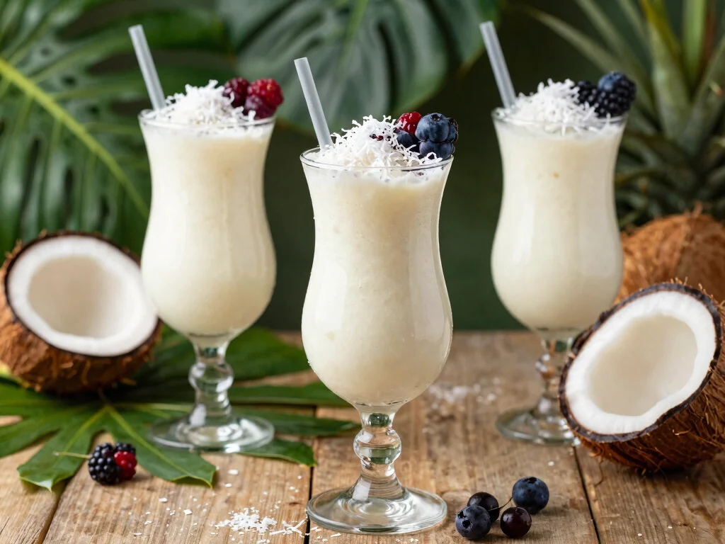 20 Juice Recipes for Parties (Crowd Favorites) - 18. Creamy Coconut Berry Delight 1