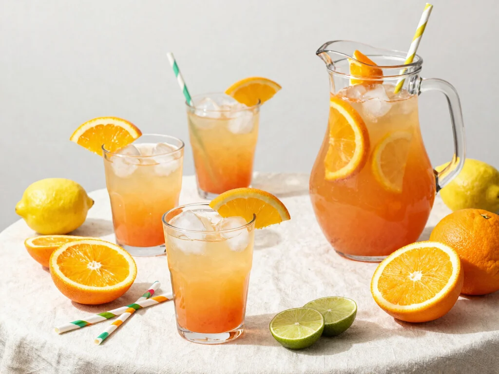 20 Juice Recipes for Parties (Crowd Favorites) - 3. Zesty Citrus Burst 1