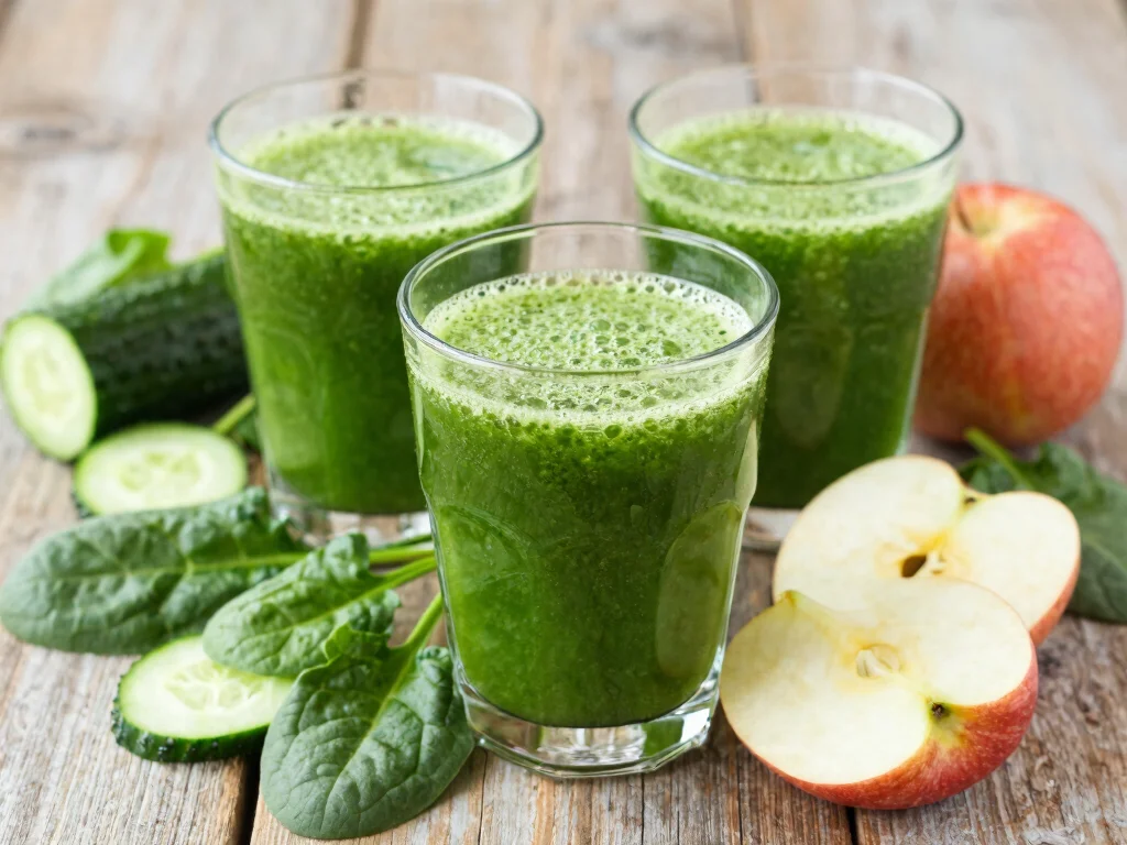 20 Juice Recipes for Parties (Crowd Favorites) - 6. Green Detox Juice 1