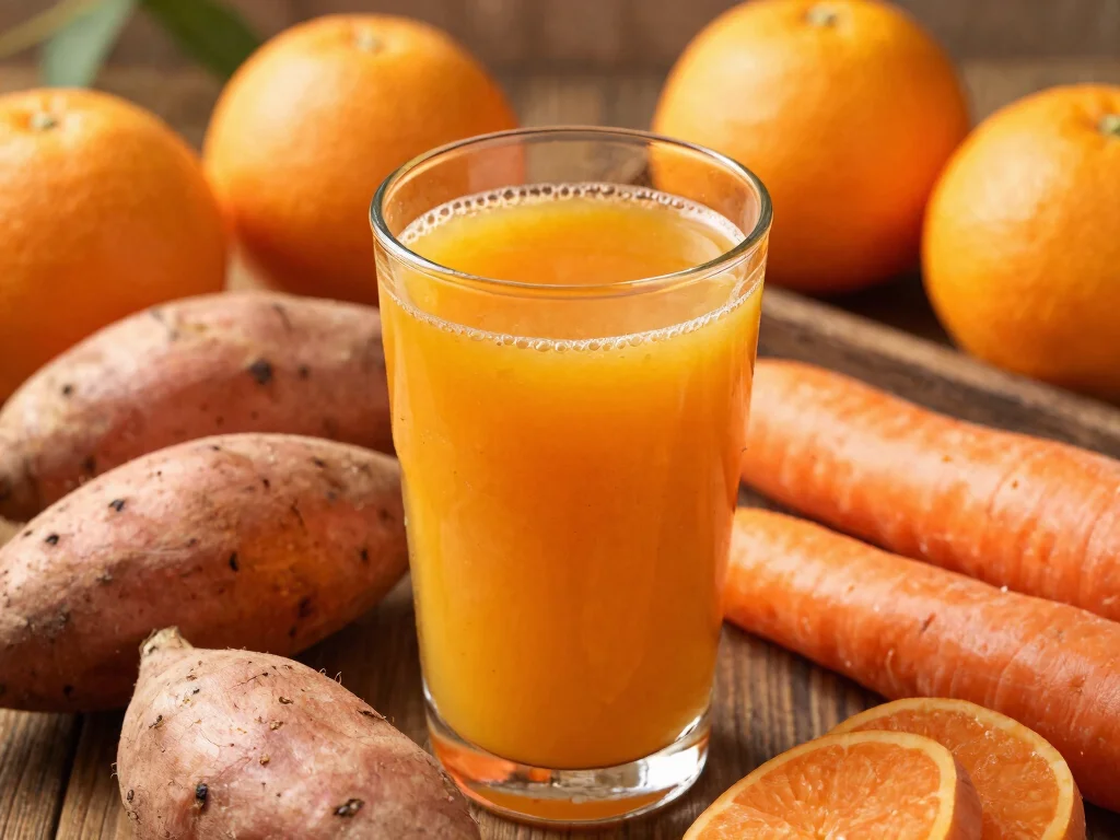 20 Juice Recipes for Pregnant Women (Safe & Nourishing) - 14. Sweet Potato Juice 1