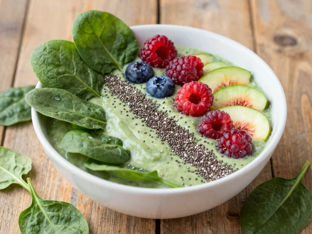 20 Juice Recipes for Pregnant Women (Safe & Nourishing) - 2. Berry Green Delight 1