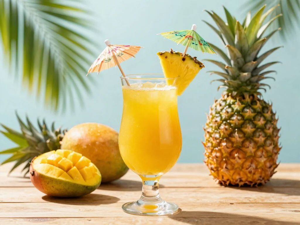 20 Juice Recipes for Pregnant Women (Safe & Nourishing) - 3. Tropical Paradise 1