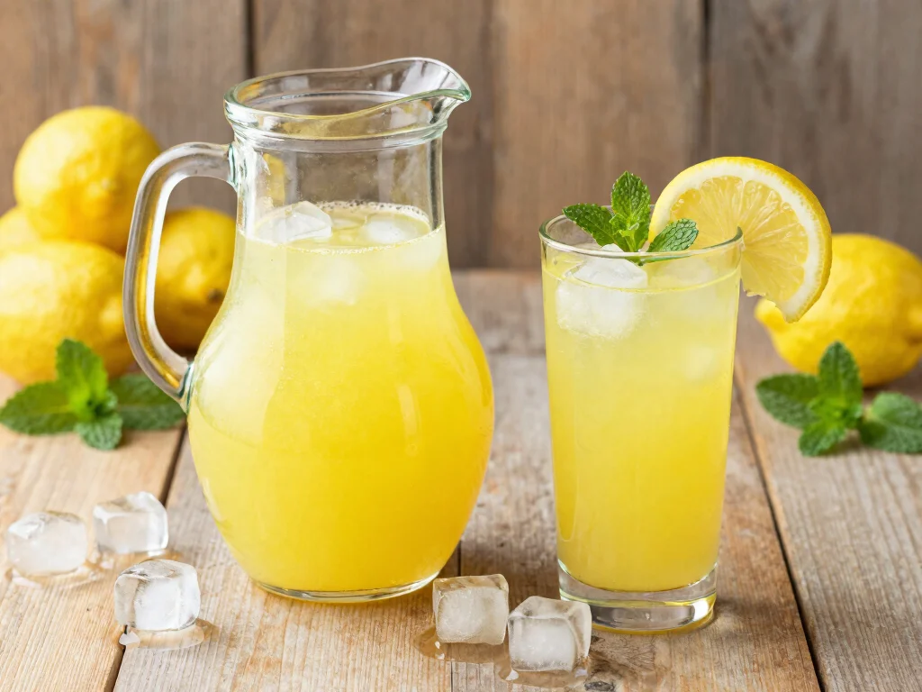 20 Recipes with Lemon Juice (Zesty & Bright) - 1. Refreshing Lemonade 1