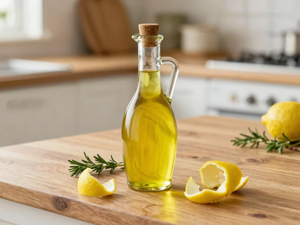20 Recipes with Lemon Juice (Zesty & Bright) - 10. Lemon Infused Olive Oil 1