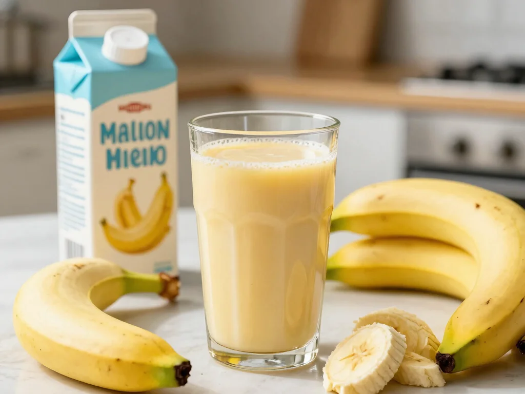 20 Seven Day Juice Cleanse Recipes Plan - 12. Nutty Banana Almond Milk Juice 1