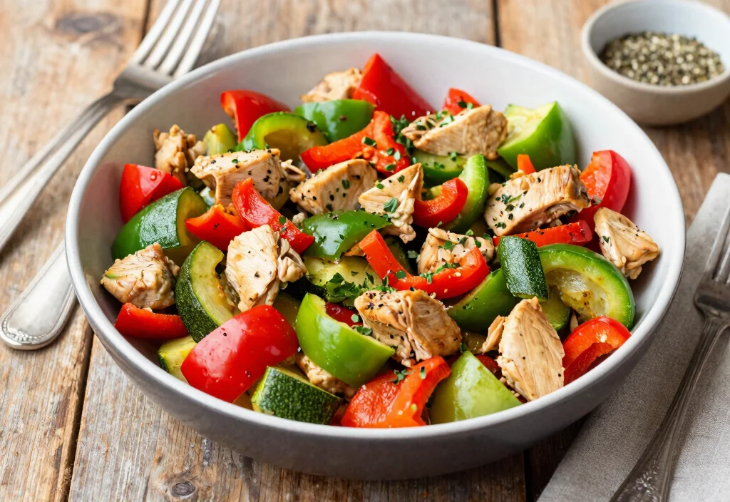 17 Whole30 Casserole Recipes for Easy One-Dish Dinners - 1. Zesty Chicken and Veggie Casserole 1