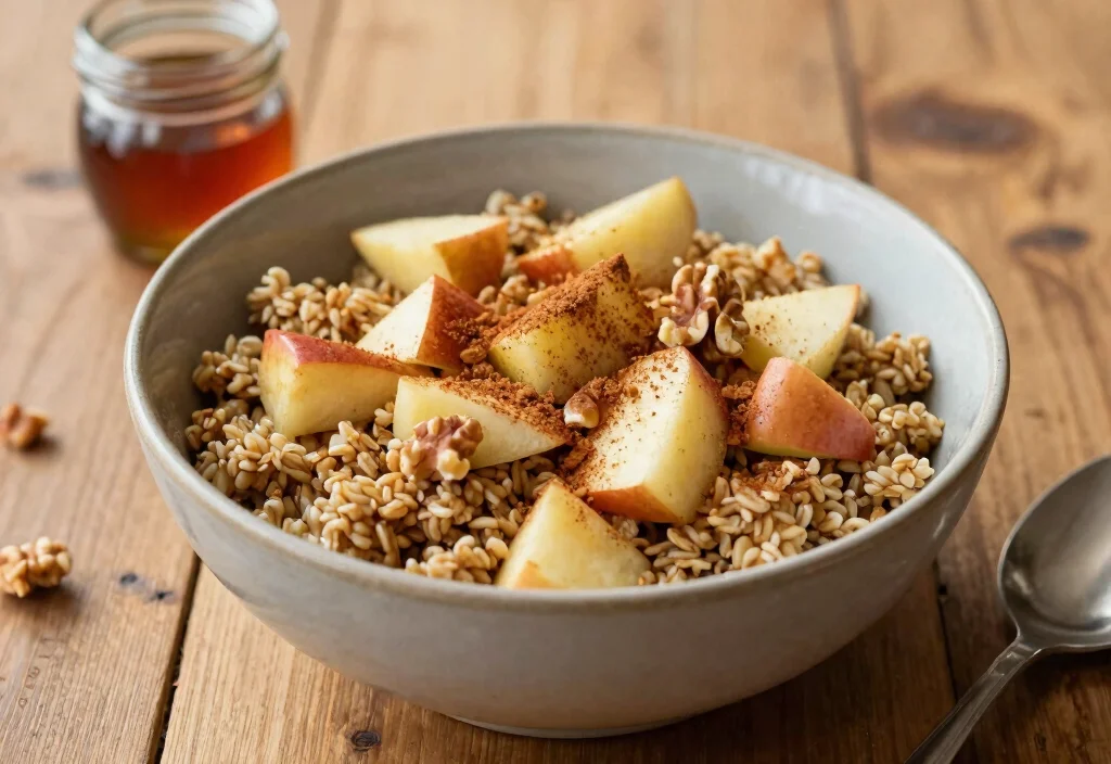 17 Whole30 Cast Iron Recipes Classic Cooking - 10. Apple Cinnamon Breakfast Quinoa 1