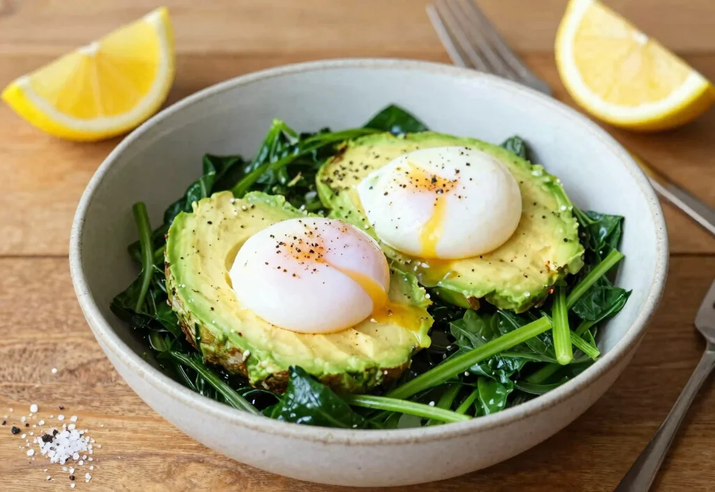 17 Whole30 Cast Iron Recipes Classic Cooking - 3. Egg and Avocado Breakfast Bowl 1