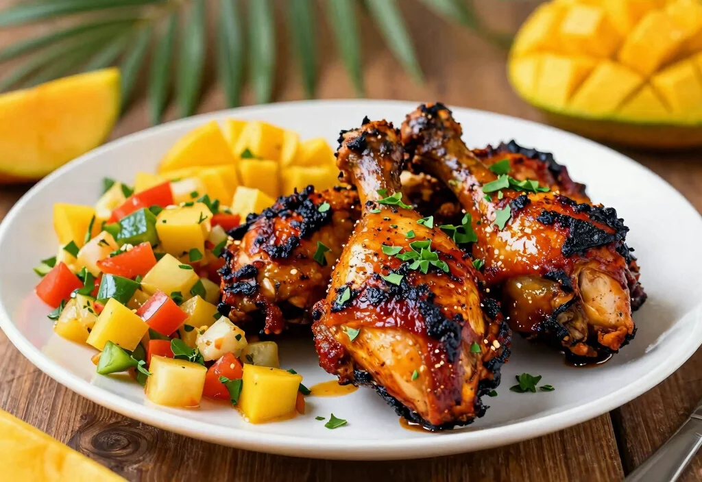 17 Whole30 Chicken Thigh Recipes Tender & Delicious - 14. Jamaican Jerk Chicken Thighs 1