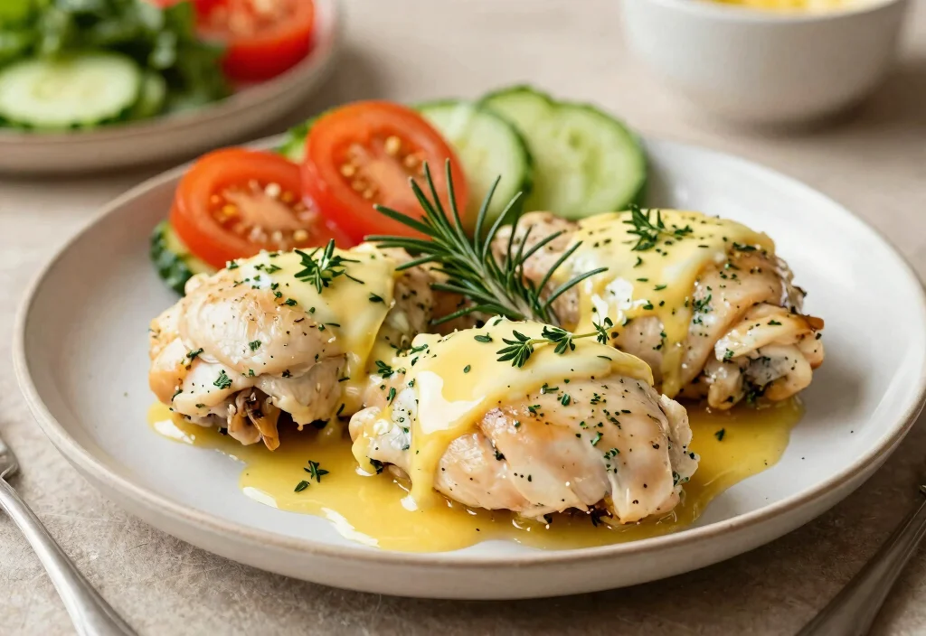 17 Whole30 Chicken Thigh Recipes Tender & Delicious - 15. Herb Butter Chicken Thighs 1