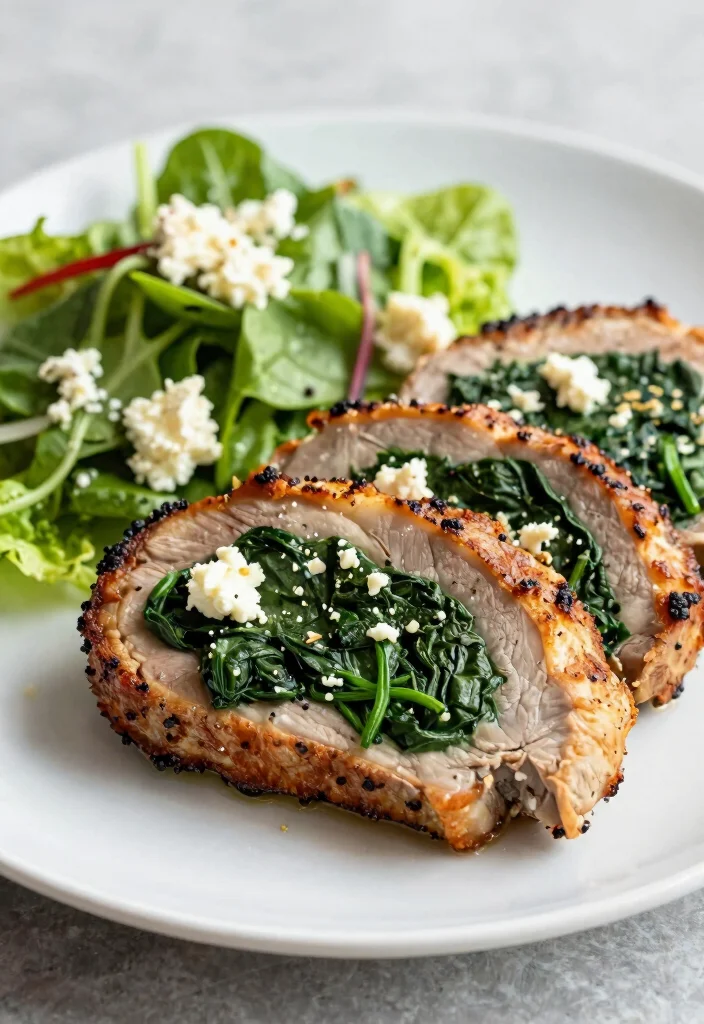 17 Whole30 Pork Chop Recipes for Quick Dinners - 13. Stuffed Pork Chops 1