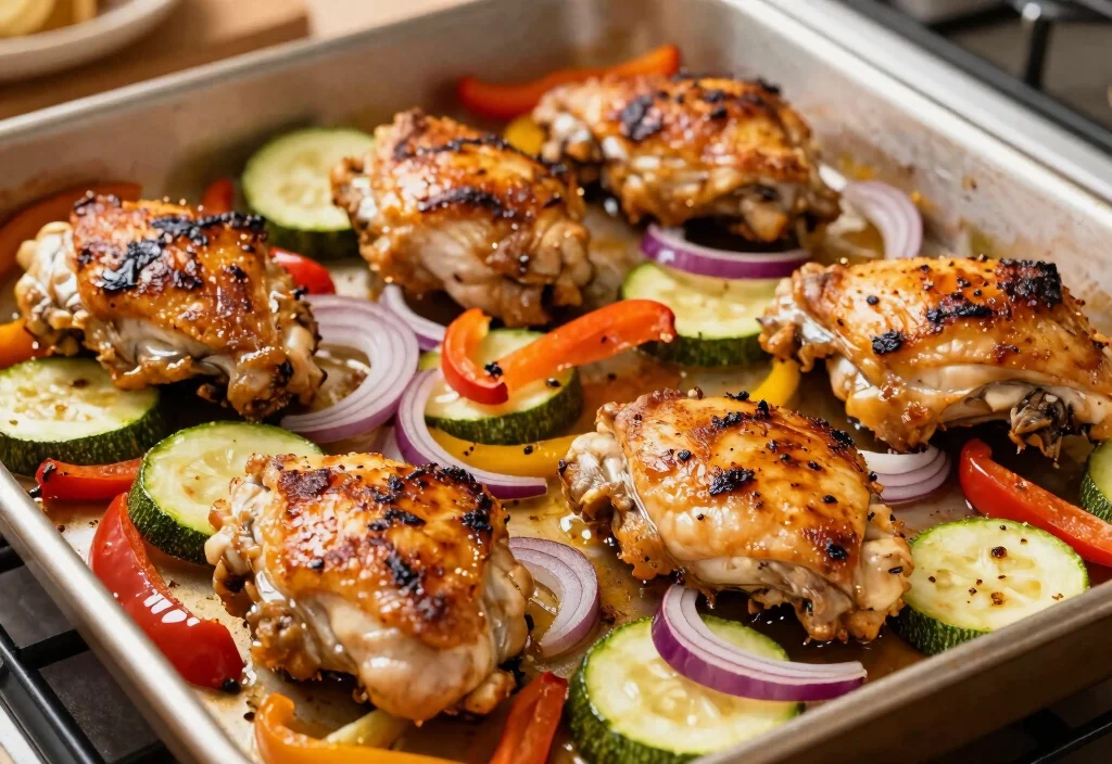 17 Whole30 Sheet Pan Dinners: One Pan, Zero Cleanup - 5. Mediterranean Chicken and Vegetables 1