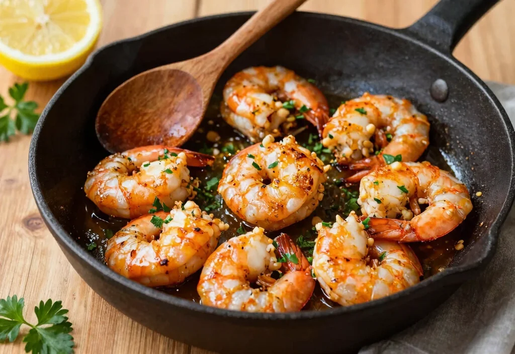 17 Whole30 Shrimp Recipes Fast & Easy - 1. Garlic Butter Shrimp 1