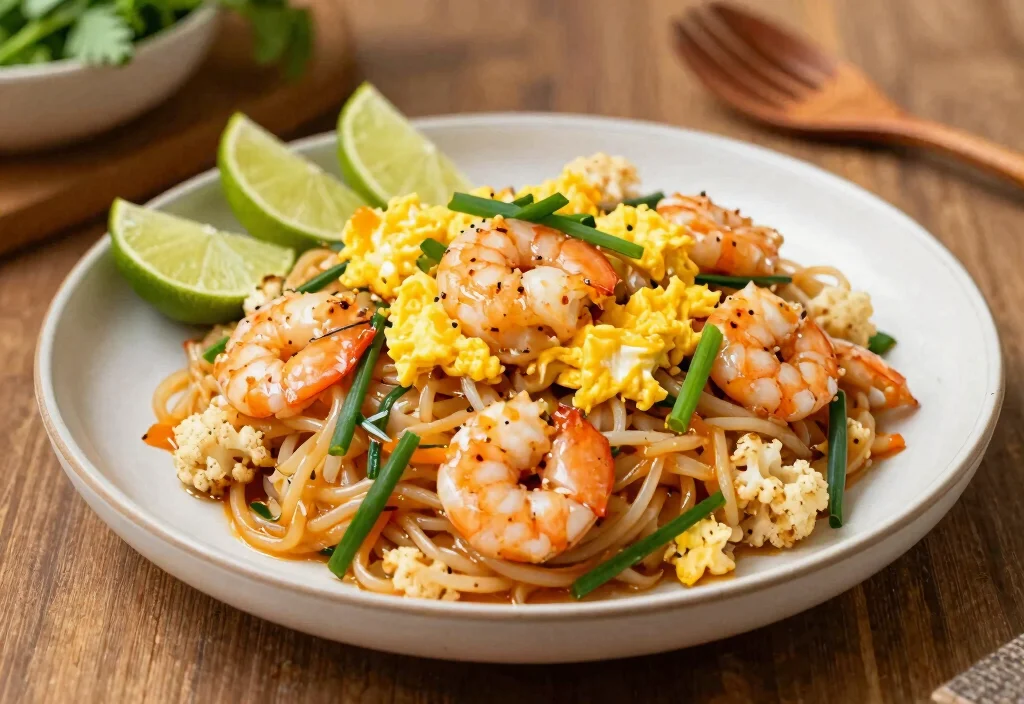 17 Whole30 Shrimp Recipes Fast & Easy - 14. Shrimp Pad Thai (Whole30 Style) 1