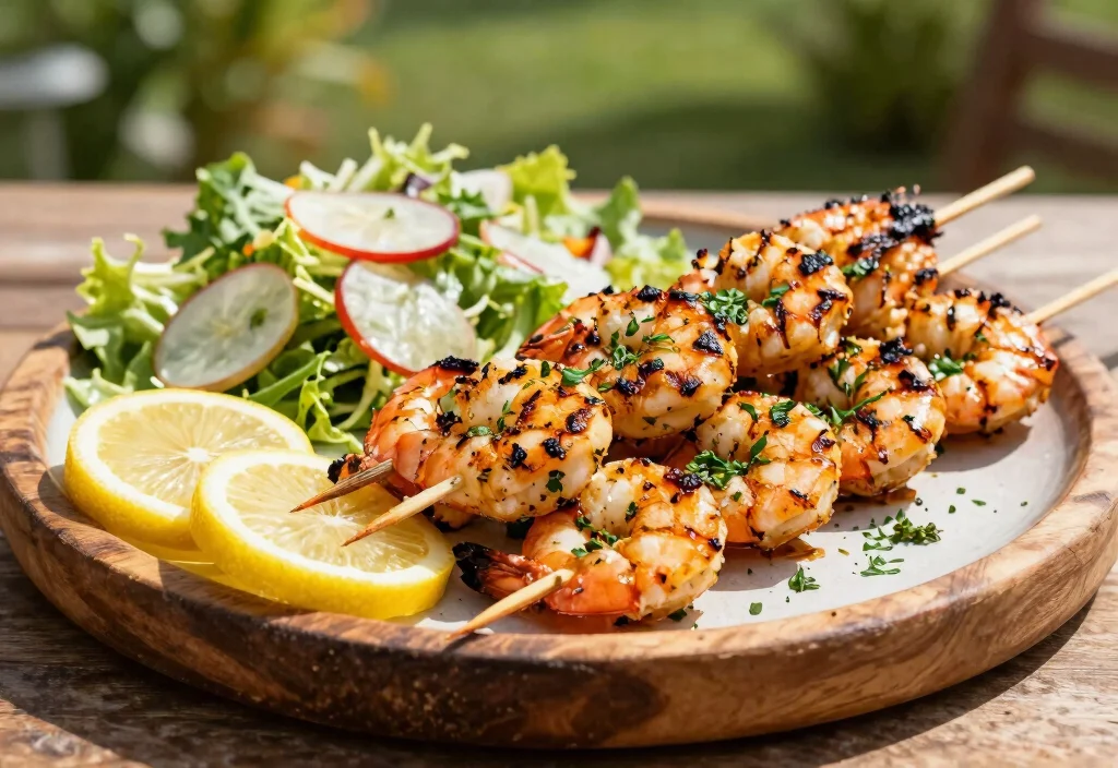 17 Whole30 Shrimp Recipes Fast & Easy - 4. Lemon Herb Grilled Shrimp 1