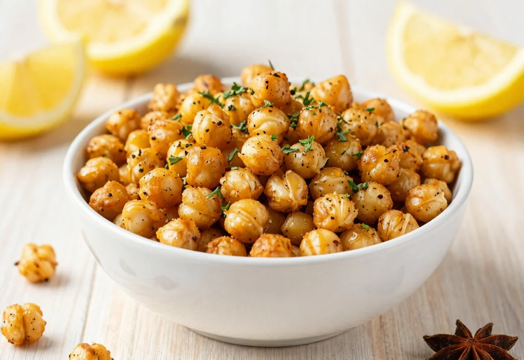 18 Whole30 Air Fryer Recipes Crispy & Healthy - 10. Crunchy Air Fryer Chickpeas 1
