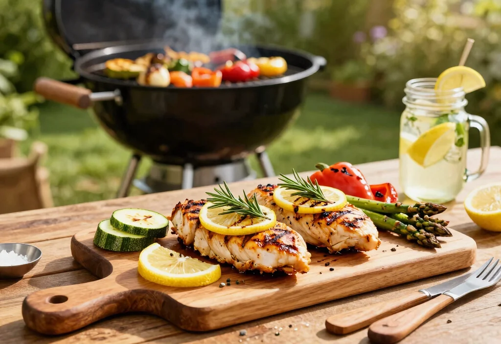 18 Whole30 Chicken Breast Recipes Quick & Healthy - 1. Lemon Herb Grilled Chicken 1