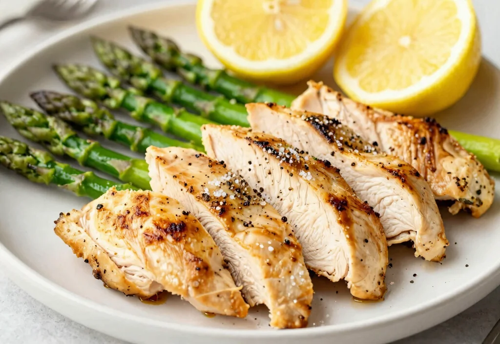 18 Whole30 Chicken Breast Recipes Quick & Healthy - 18. Whole30 Chicken with Asparagus 1