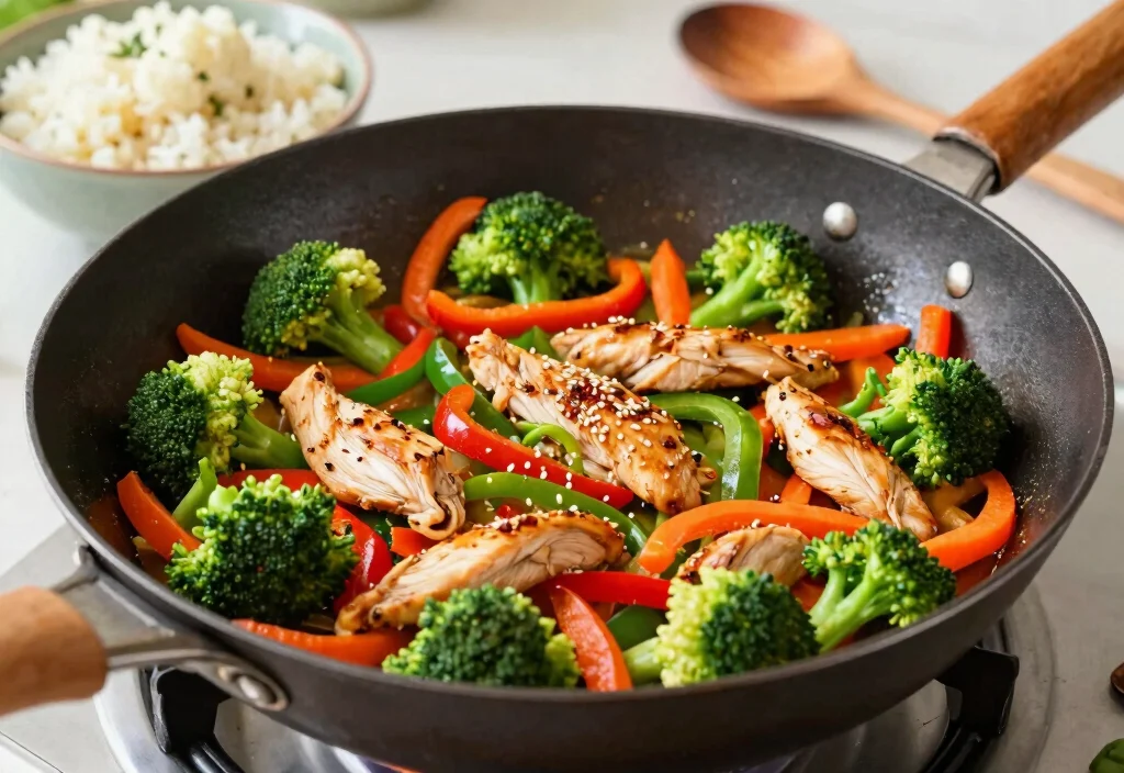 18 Whole30 Chicken Breast Recipes Quick & Healthy - 2. Spicy Whole30 Chicken Stir-Fry 1