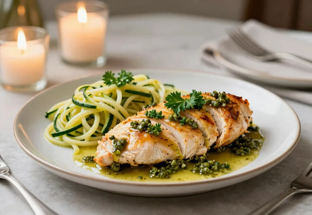 18 Whole30 Chicken Breast Recipes Quick & Healthy - 9. Whole30 Chicken Piccata 1
