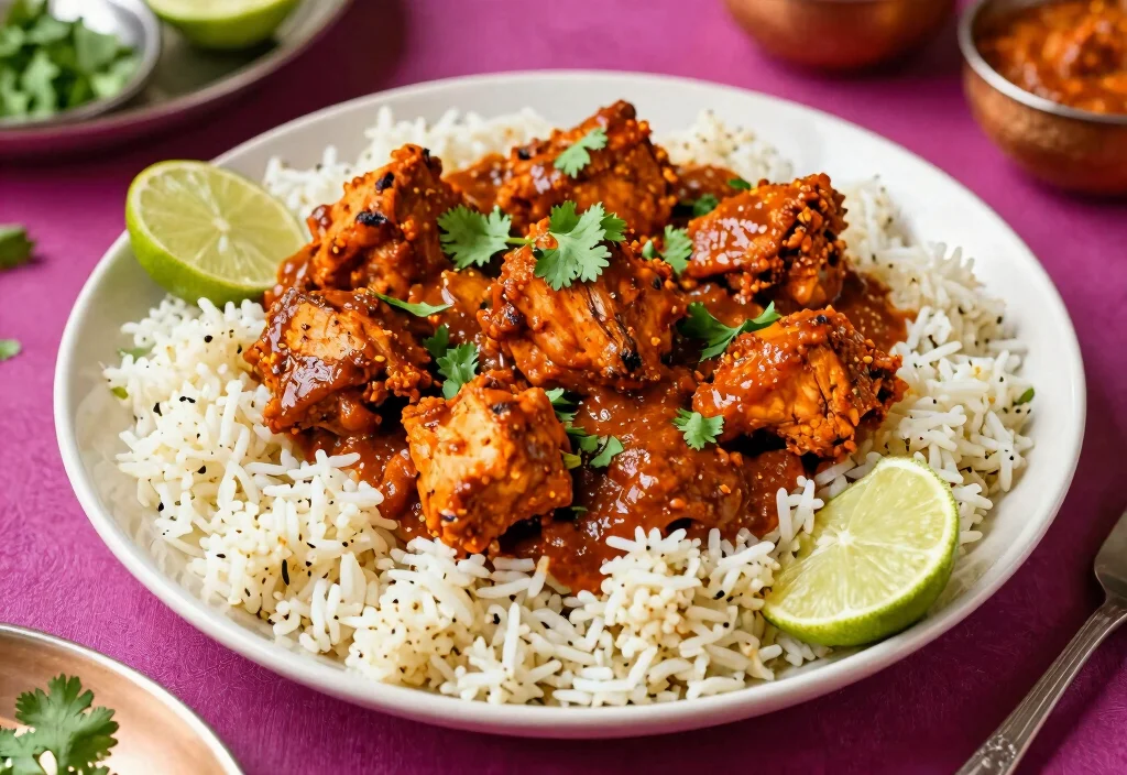 18 Whole30 Curry Recipes with Exotic Flavors - 9. Tikka Masala with Cauliflower Rice 1