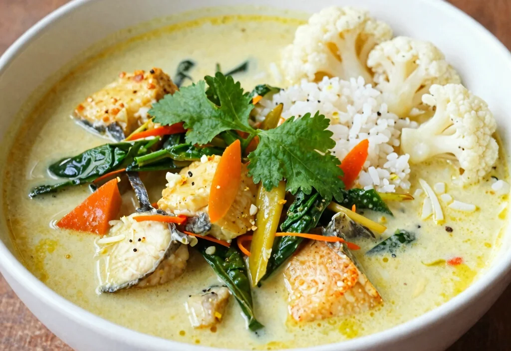 18 Whole30 Fish Recipes for Lighter Options - 13. Thai Coconut Fish Curry 1