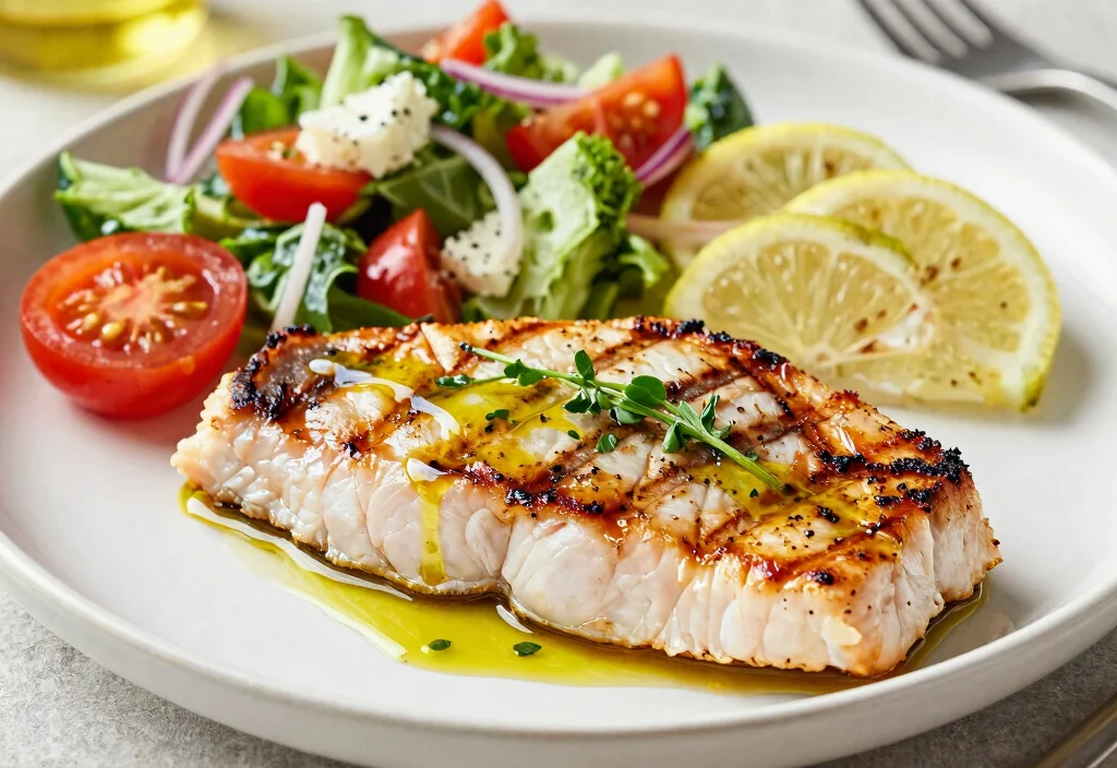 18 Whole30 Fish Recipes for Lighter Options - 7. Mediterranean Grilled Tuna Steaks 1