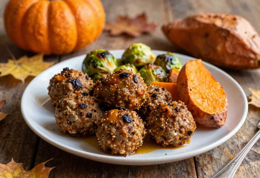 18 Whole30 Meatball Recipes Versatile & Tasty - 13. Pumpkin Spice Meatballs 1