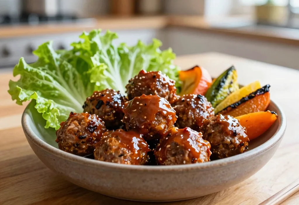 18 Whole30 Meatball Recipes Versatile & Tasty - 7. BBQ Pork Meatballs 1
