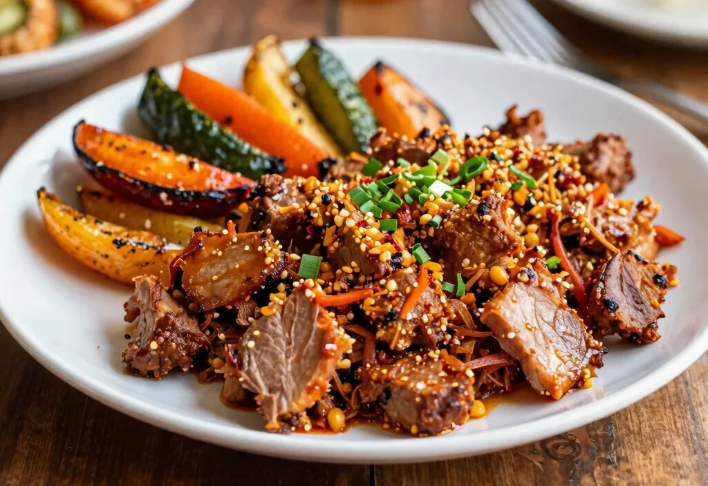 18 Whole30 Pulled Pork Recipes from Slow Cooker - 18. Spicy Garlic Pulled Pork 1