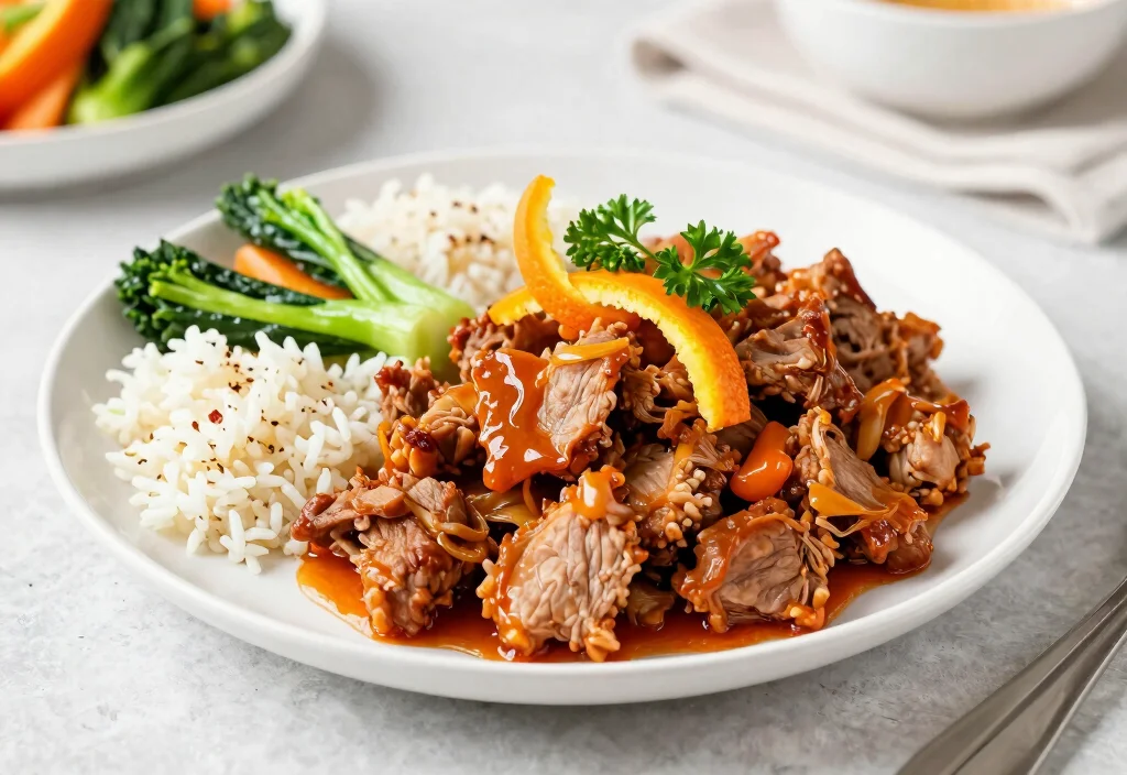 18 Whole30 Pulled Pork Recipes from Slow Cooker - 9. Orange-Glazed Pulled Pork 1